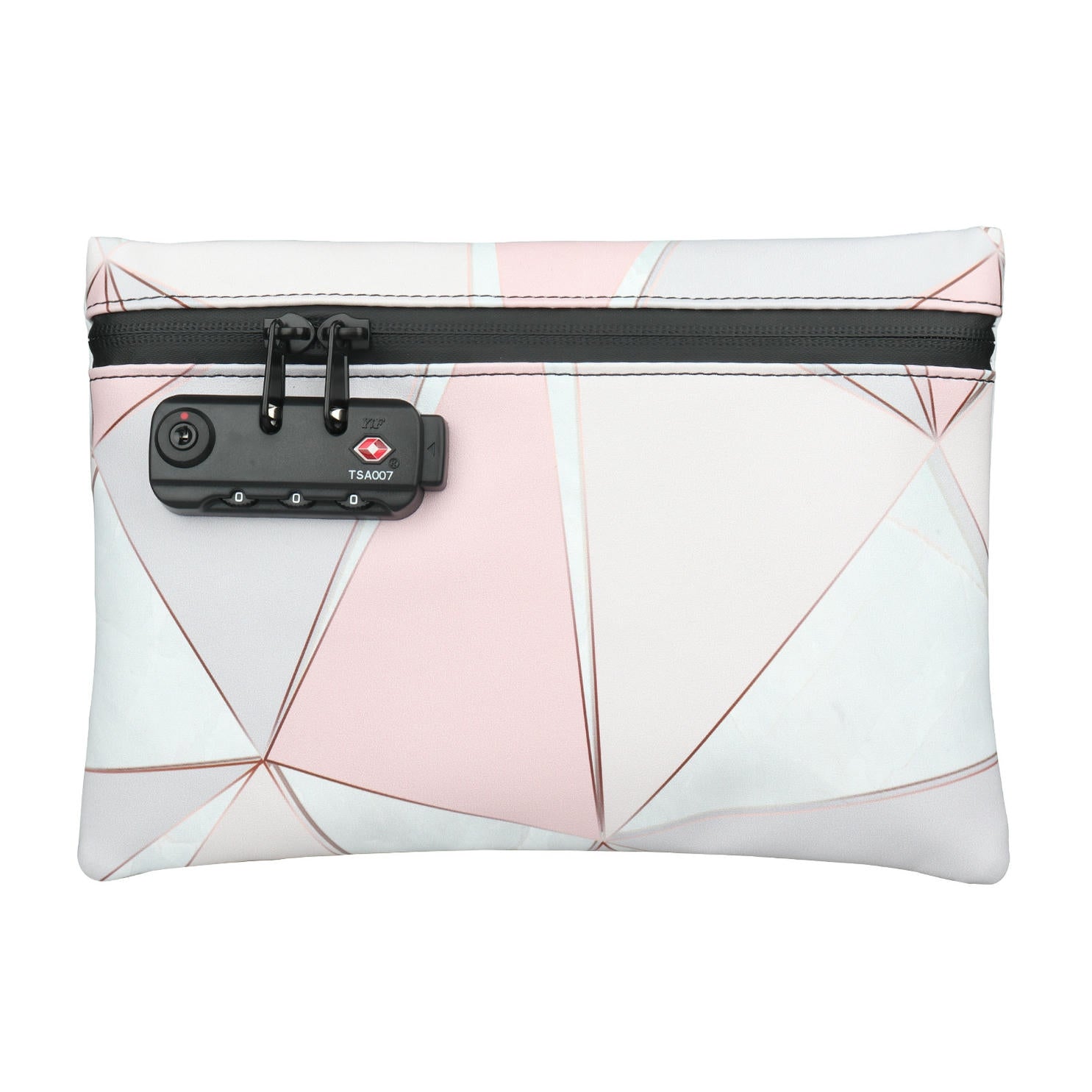 Stasheeze Smell Proof Bag 24x15cm Carbon Lined TSA Lock Water Proof Portable UK Camo Lemons Prisms Designs Odour Proof