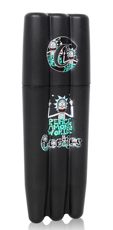 Stasheeze Smell Triple Proof Cone Holder Tube Stash Pre Rolled Storage Cookies Triple Rick and Morty
