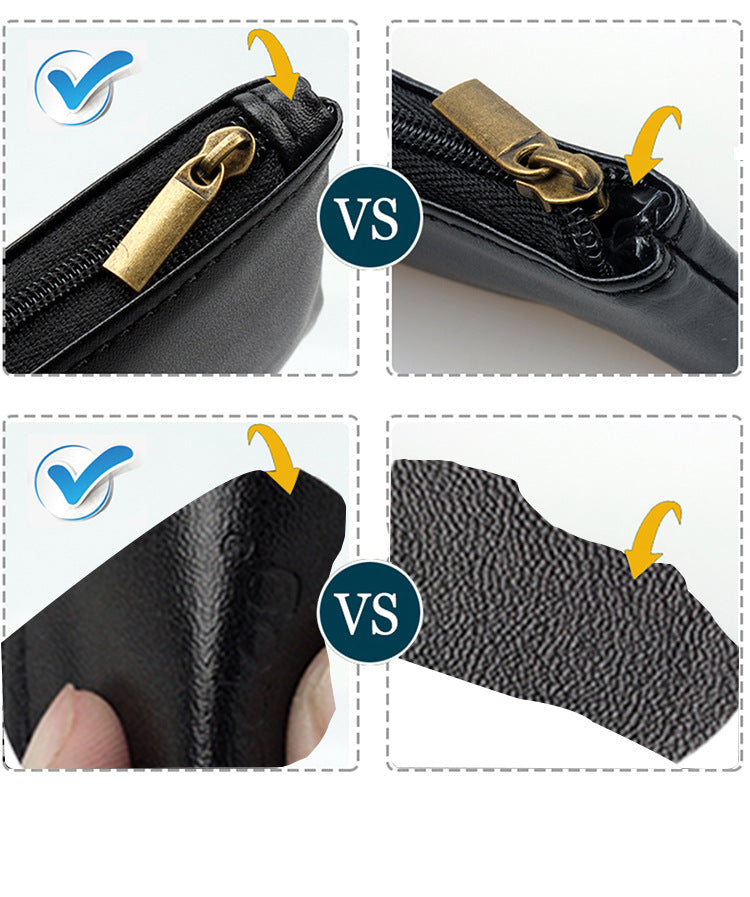 Stasheeze Soft Leather 14x9CM Tobacoo Pouch Baci Black Bag Water Proof UK Anti Drying Tecnology Lining Leather Brown or Black