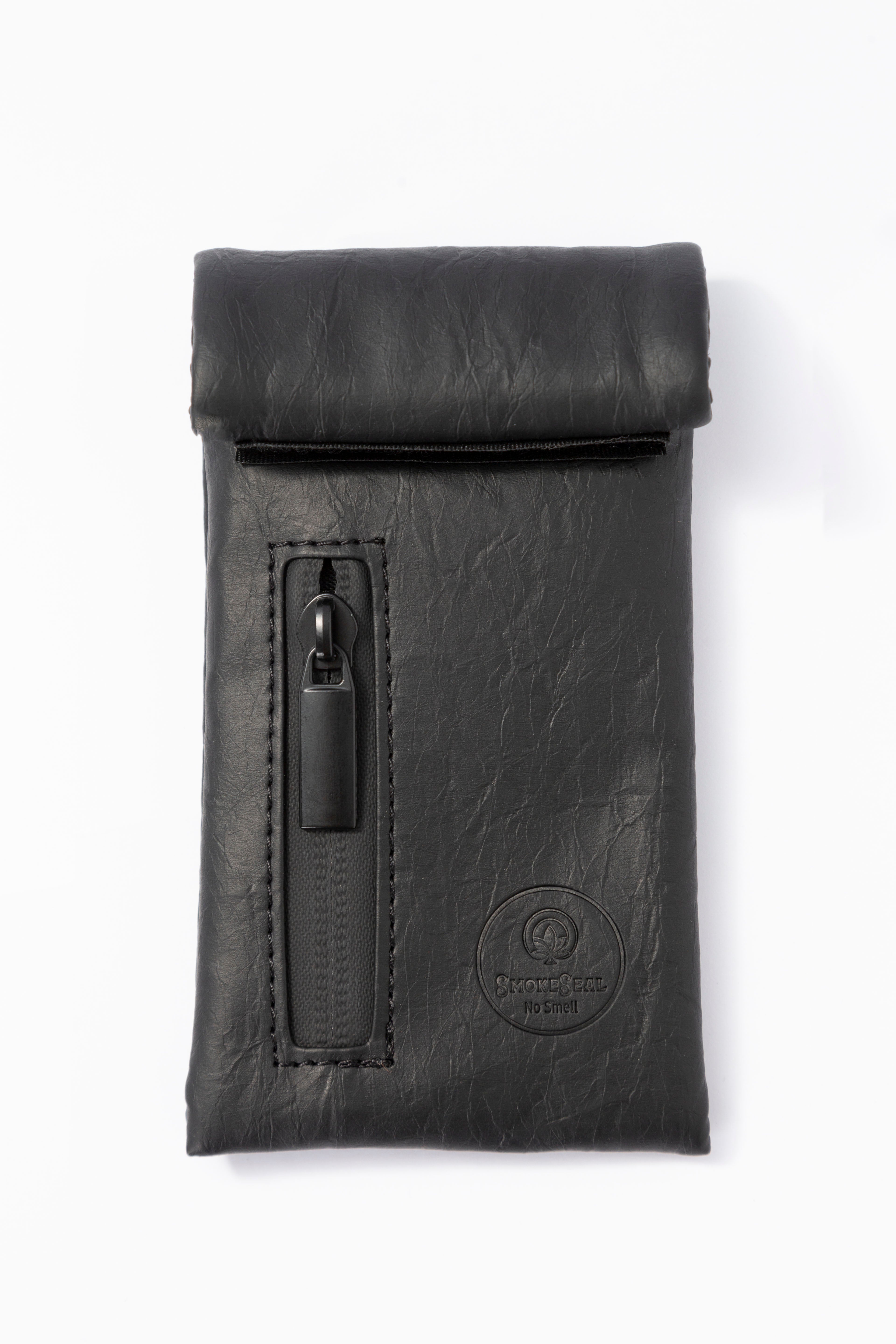 Stasheeze Smell Proof Bag Rolling 15x8cm TSA Lock Secure Holder Water Proof UK Black Carbon Lined Multi Layered Pouch Container Leather With Zip Storage