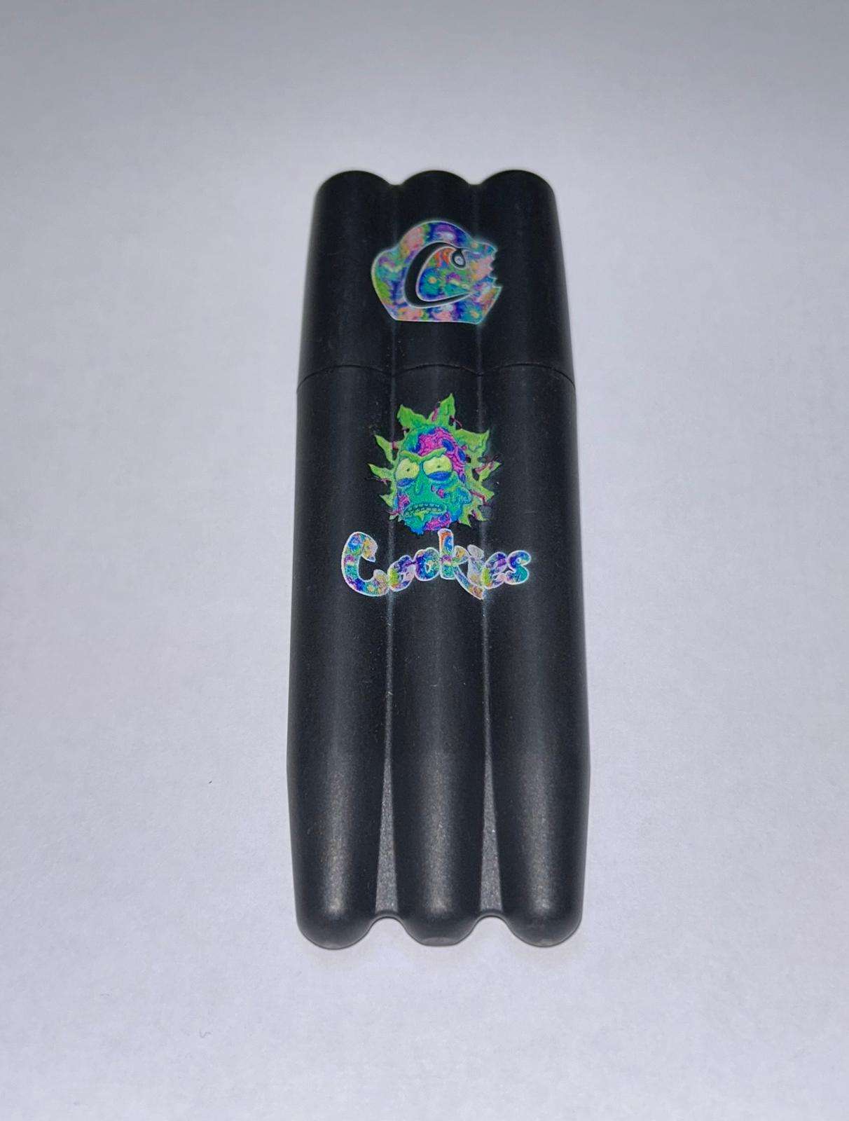 Stasheeze Smell Triple Proof Cone Holder Tube Stash Pre Rolled Storage Cookies Triple Rick and Morty