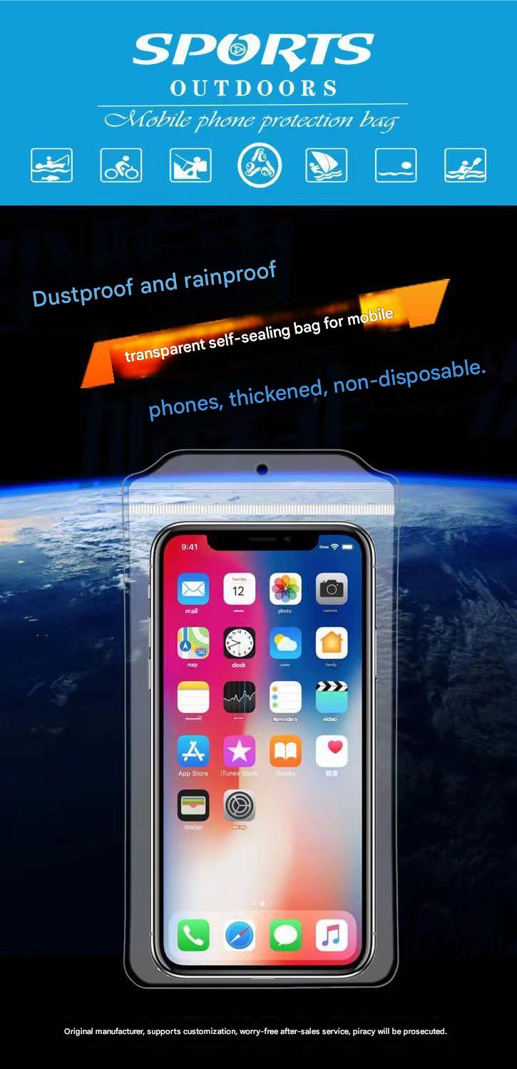 1 - 10 Pack Waterproof Phone Pouch Underwater Case phone sleeve for iPhone 17 Air 16 15 14 Plus Pro Max 13 12, Galaxy S24 Ultra S23 S22 Up to 7.0 inch Stash Easy