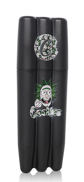 Stasheeze Smell Triple Proof Cone Holder Tube Stash Pre Rolled Storage Cookies Triple Rick and Morty