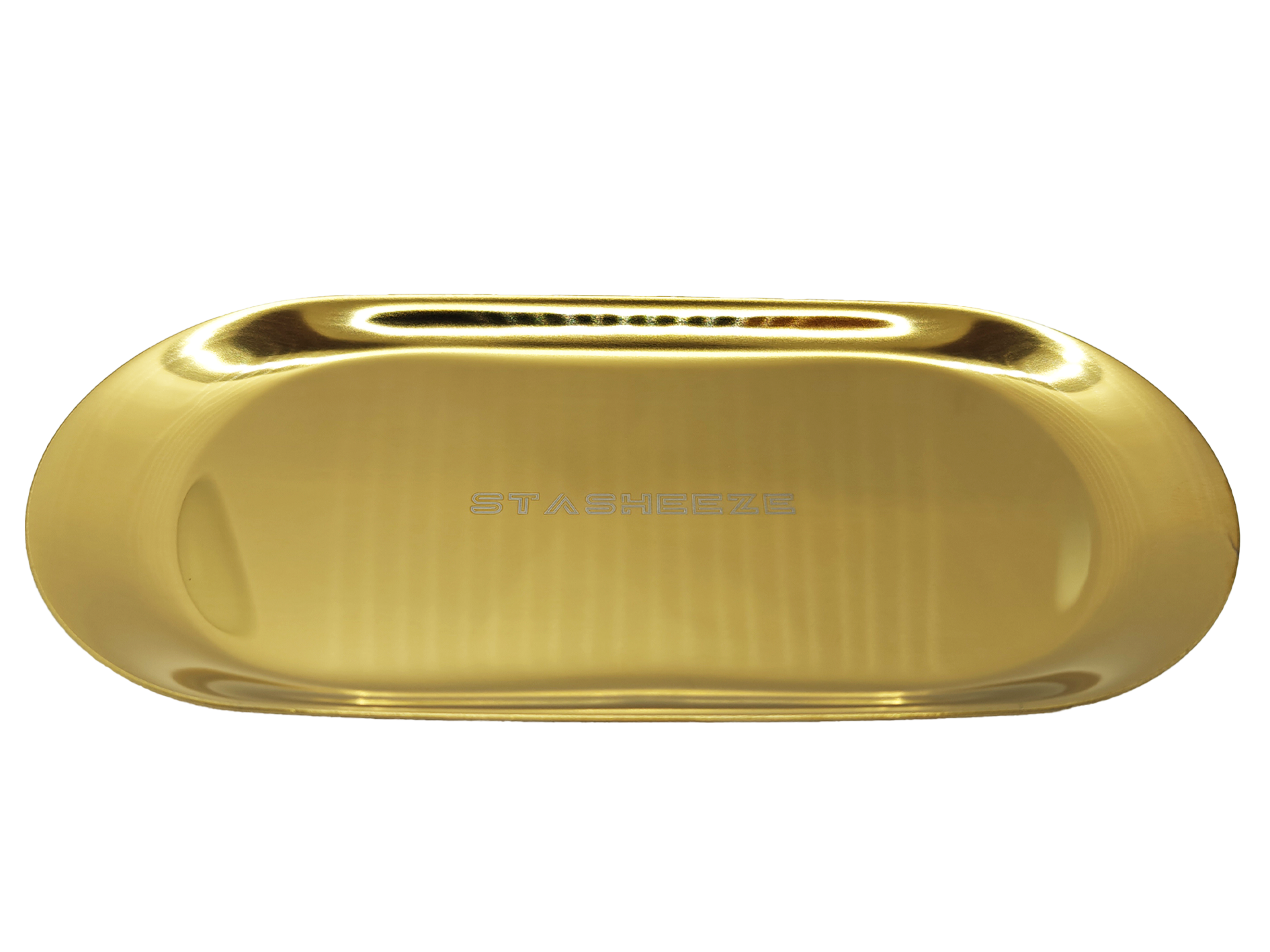 Stasheeze 18x8cm Rolling Tray Small-Medium Size Metal Lasered Engraved Tray. Fits inside a Stasheeze Bag
