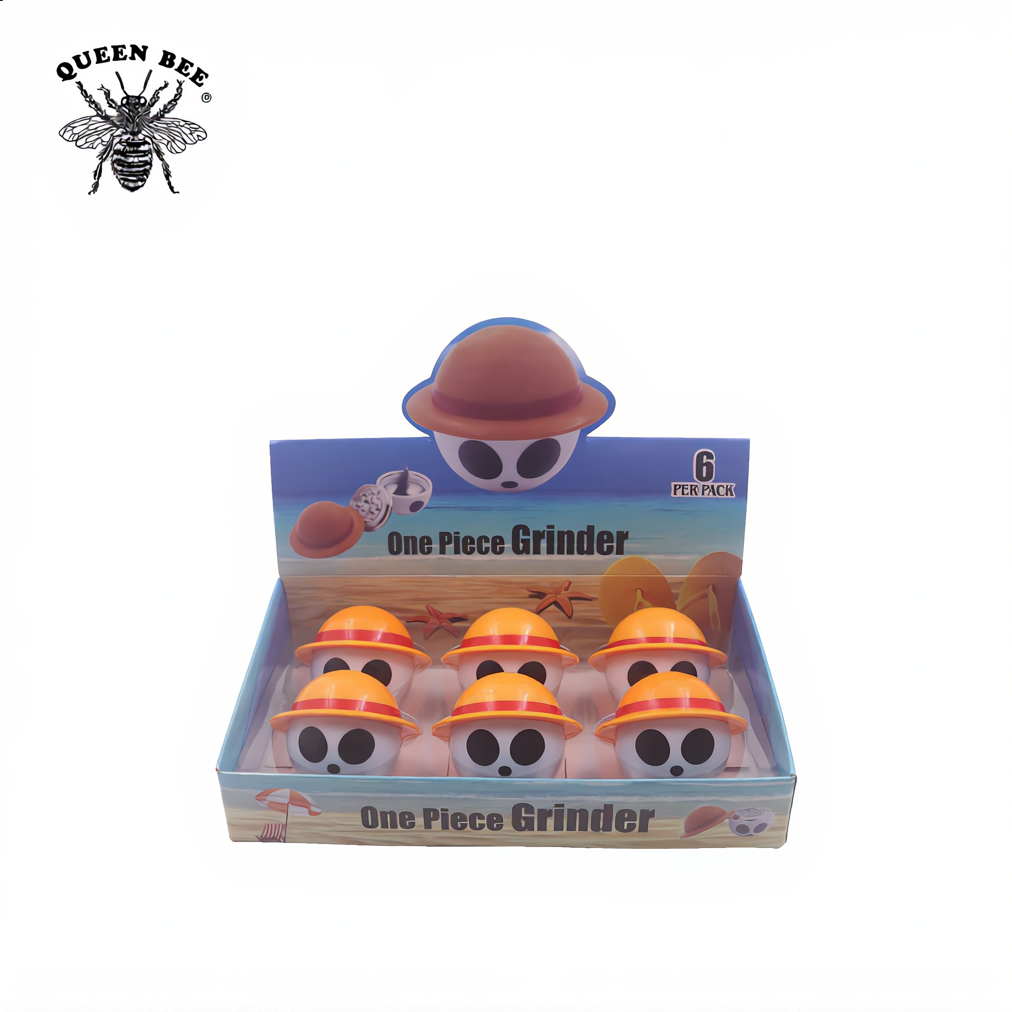 Metal Tobacco Herb Grinder 3 Layer Herb Crusher  New UK Anime Japanese One Piece Parody Design Discrete Hidden Grinder